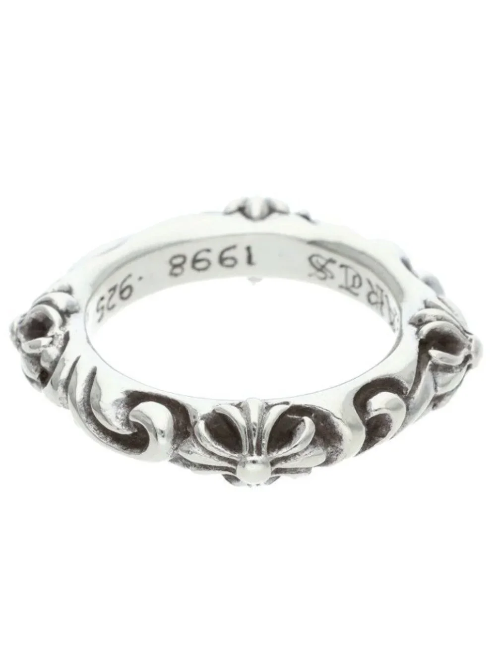 Chrome Hearts Sbt Band Silver Ring